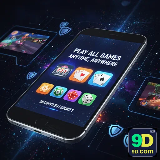 Mobile gaming experience with casino slots and instant win games - 9da88